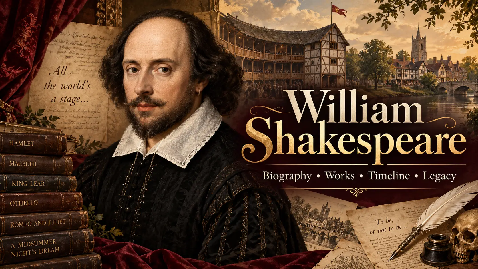 William Shakespeare Biography, Works, Plays & Legacy